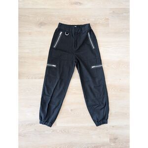 Tna (Aritzia) Cargo Jogger Pants – Black (Size S)
